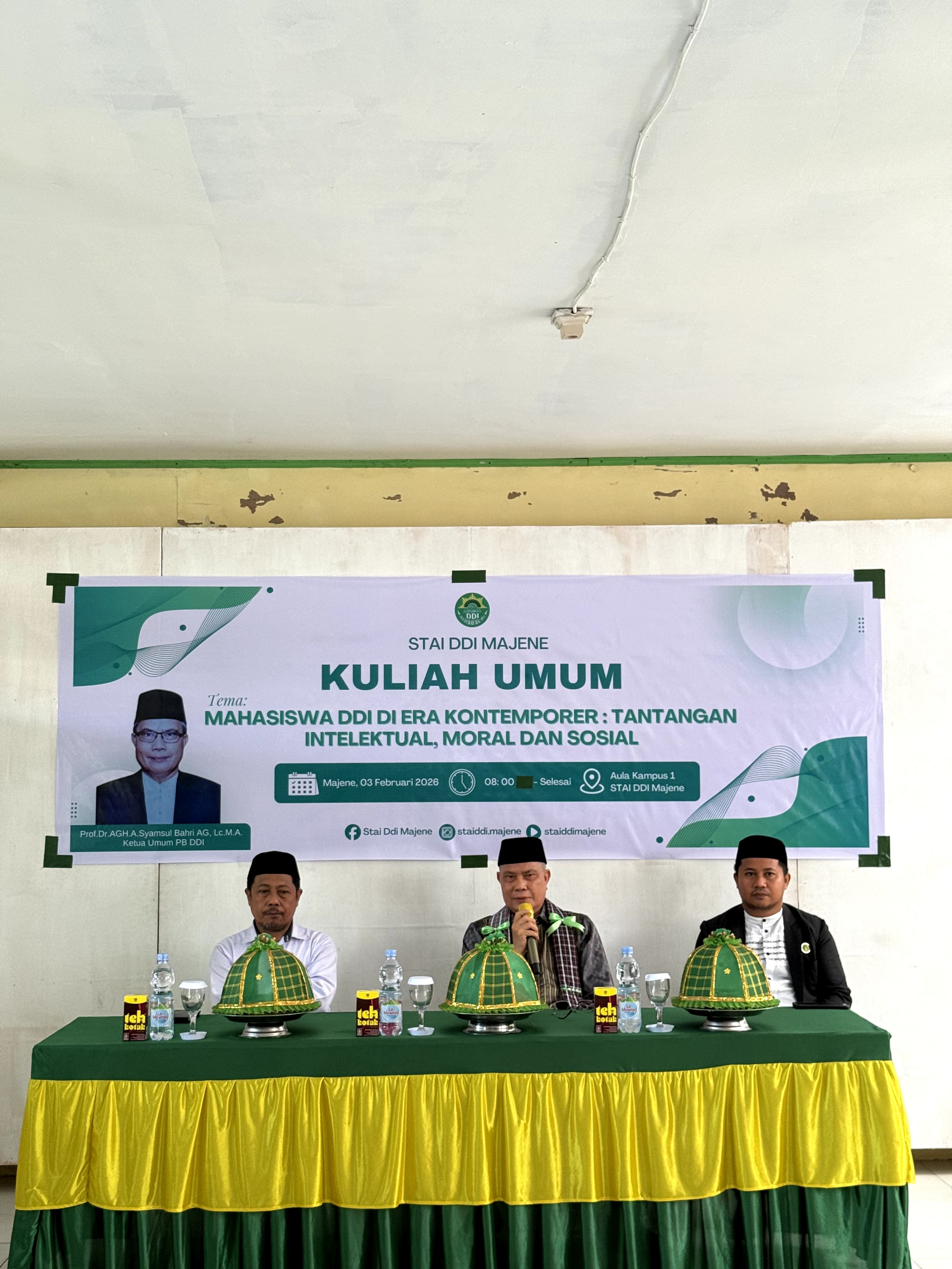 KETUA UMUM PB DDI TEGUHKAN AKIDAH, AKHLAK, DAN TASAWUF SEBAGAI PILAR GENERASI DDI DI ERA KONTEMPORER 