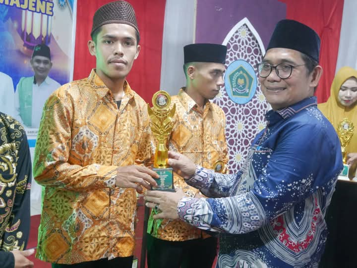 Mahasiswa STAI DDI Majene Raih Juara II Cabang Tilawah Dewasa Putra pada MTQ Tingkat Kabupaten Majene