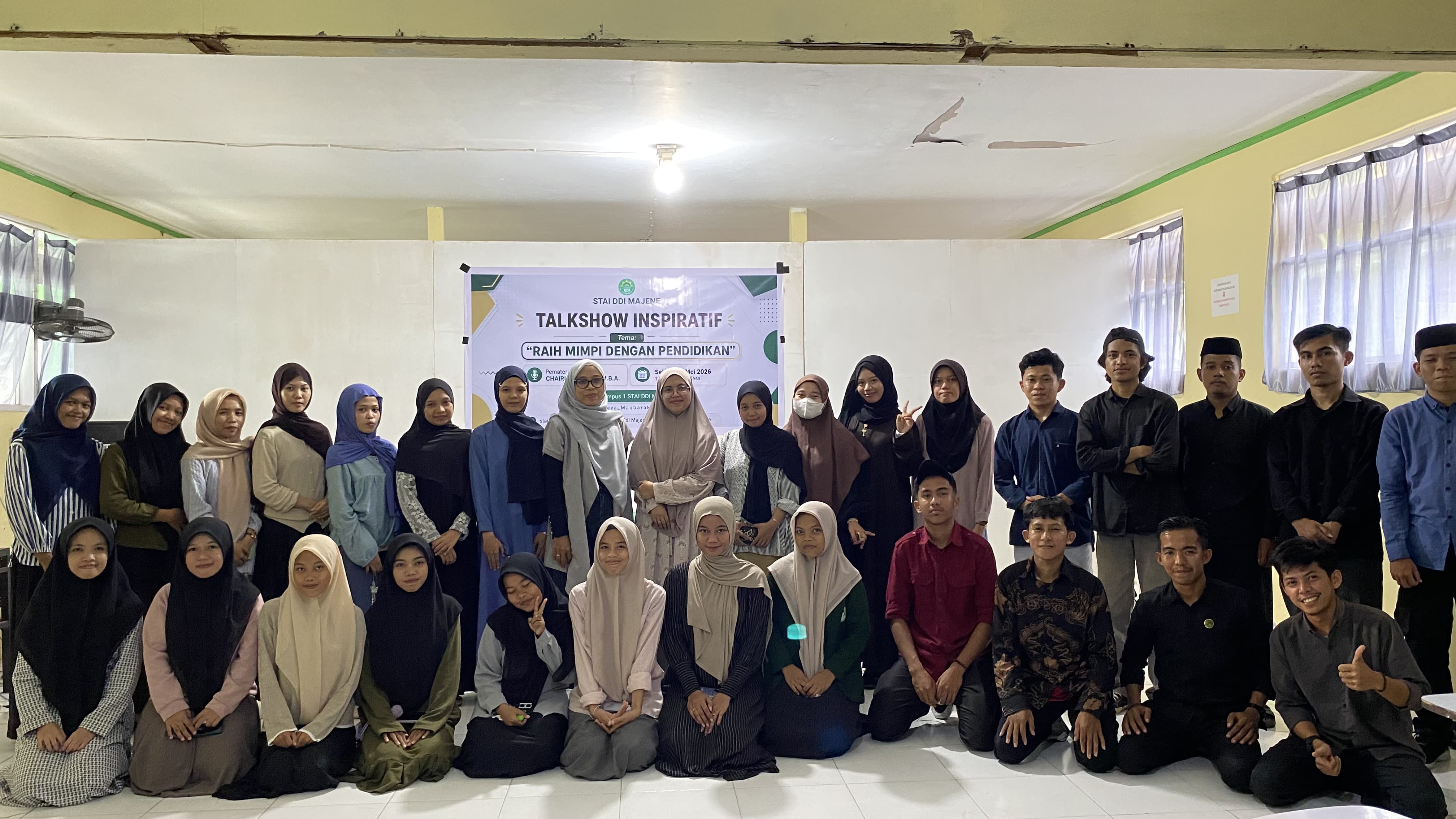 STAI DDI Majene Gelar Talkshow Inspiratif Bertema Raih Mimpi dengan Pendidikan