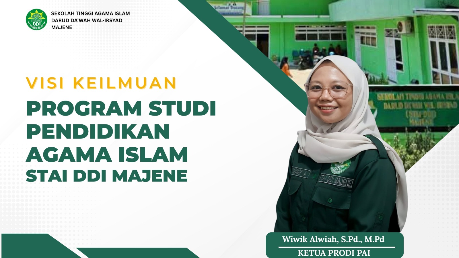 Visi Keilmuan Prodi PAI STAI DDI Majene Perkuat Komitmen Pengembangan Pendidikan Islam Berkualitas