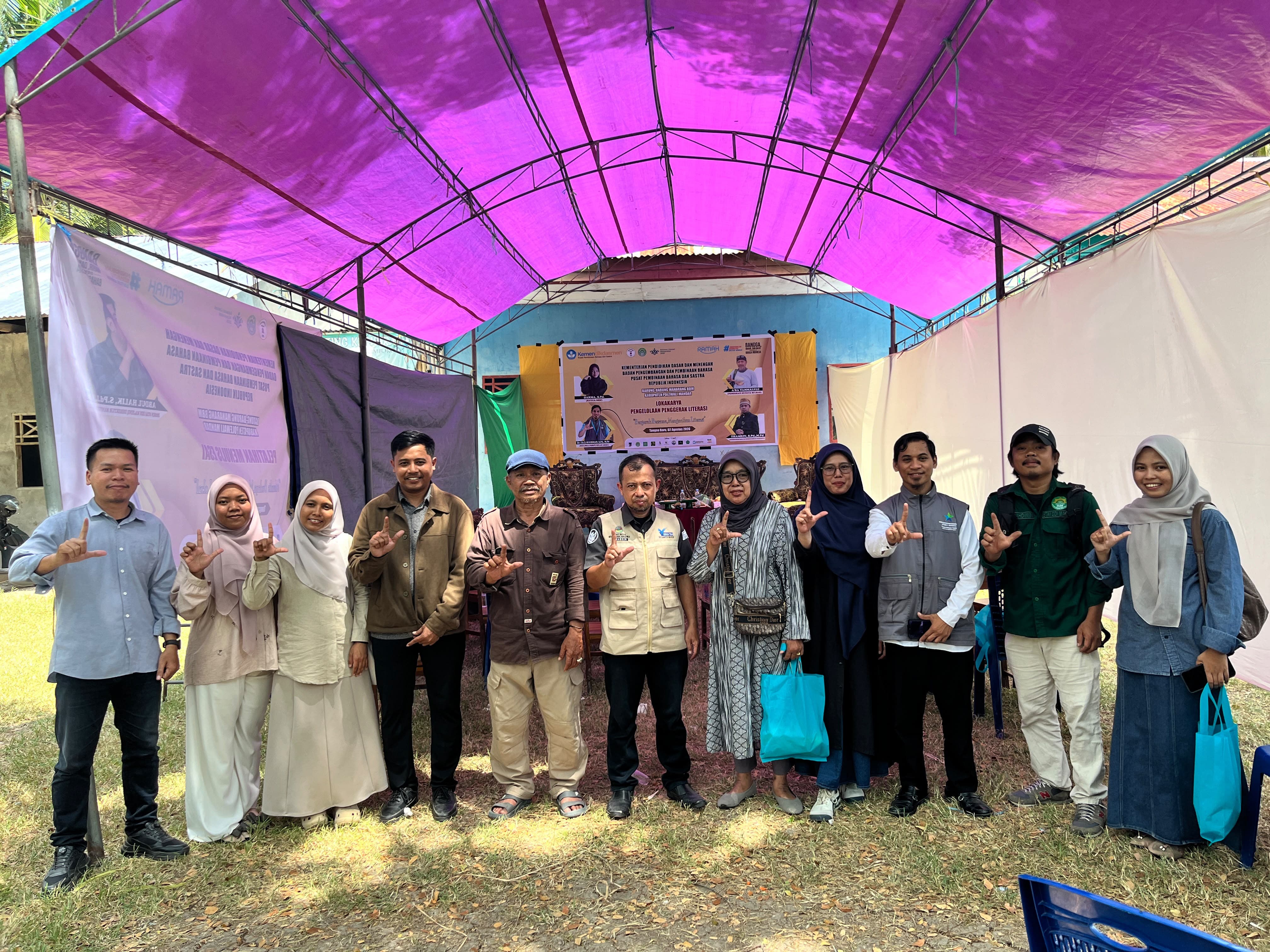 Dosen STAI DDI Majene Wujudkan Pengabdian kepada Masyarakat melalui Lokakarya Penggerak Literasi di Polewali Mandar