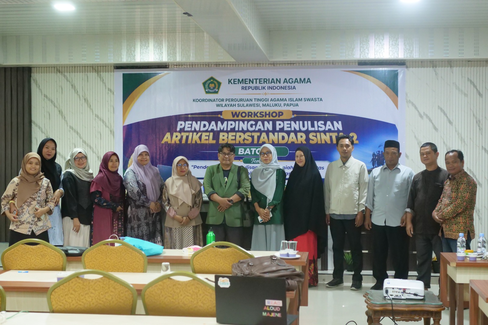 Dorong Dosen Tembus Jurnal SINTA 2, STAI DDI Majene Kirim Dua Akademisi ke Workshop Publikasi