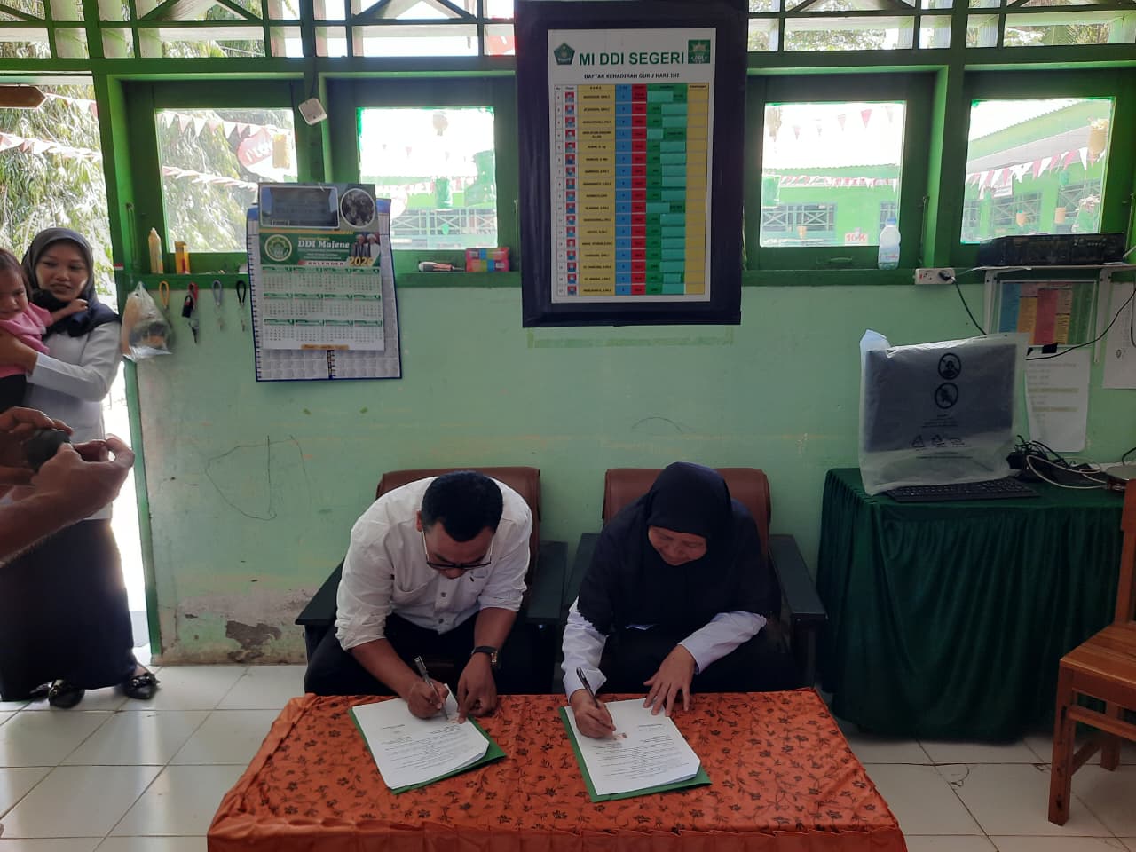 Prodi PGMI STAI DDI Majene Jalin Kerja Sama melalui Penandatanganan MoU dengan MI DDI Segeri